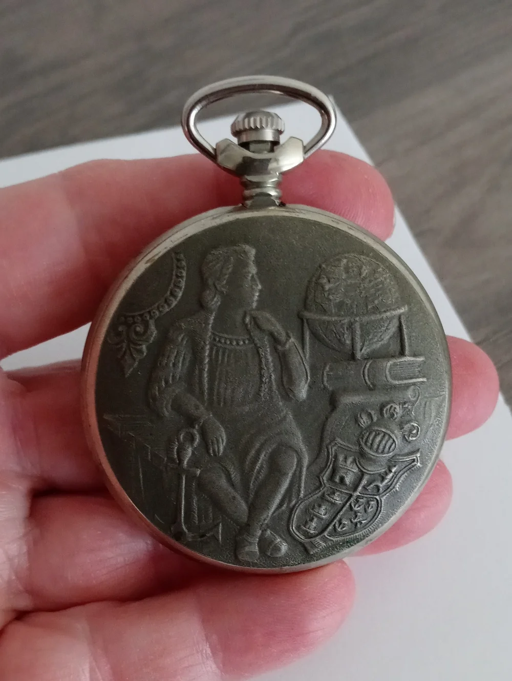 'Discovery Day' Pocket Watch